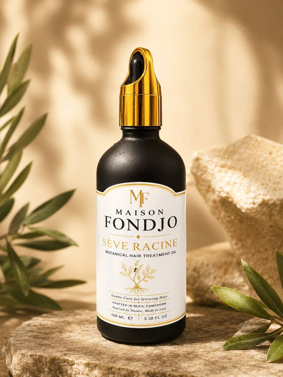 Maison Fondjo shampoo, coming soon